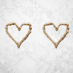 aretes corazón
