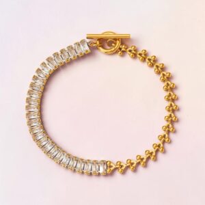 pulsera bicolor