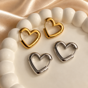 Mini arracadas corazón